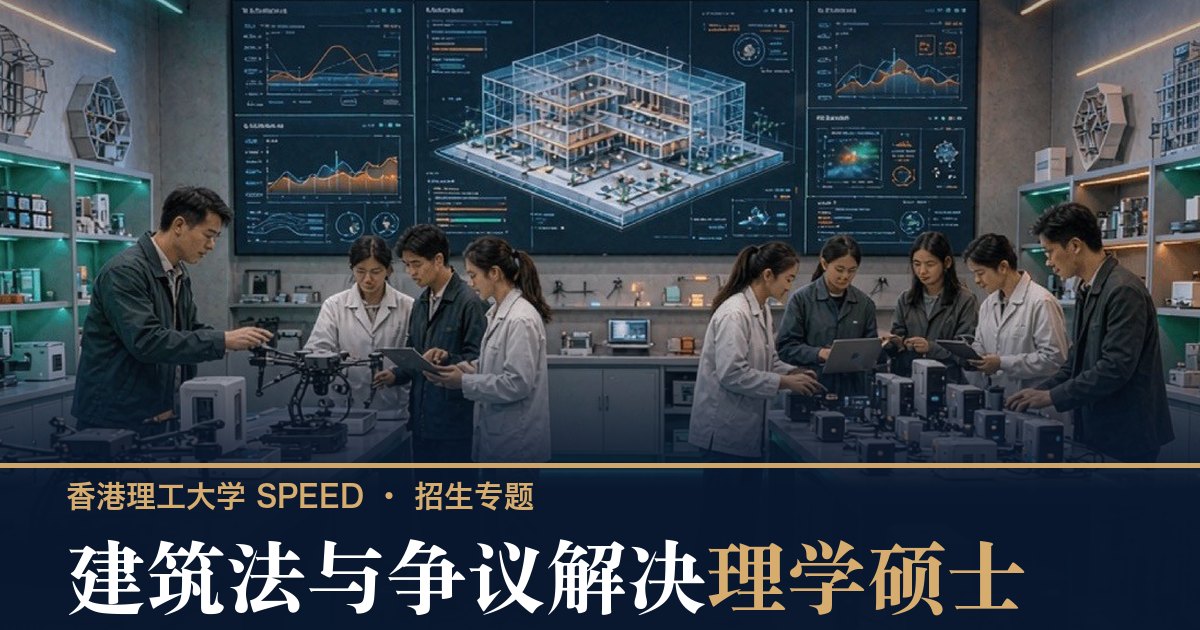 港理工 SPEED 建筑法与争议解决理学硕士专题