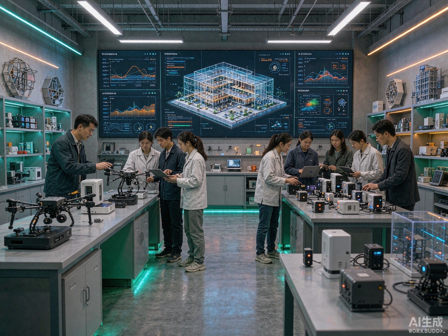 智慧建造实验室与智能建造场景