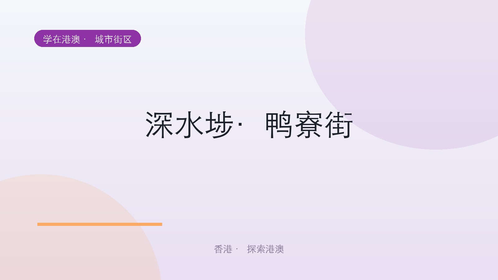 深水埗·鸭寮街